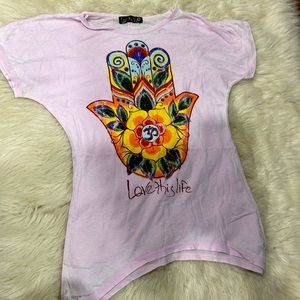 Love this life barely worn xs tee shirt